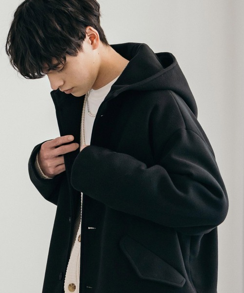 「Rocky Monroe」 モッズコート M チャコール メンズ_画像6