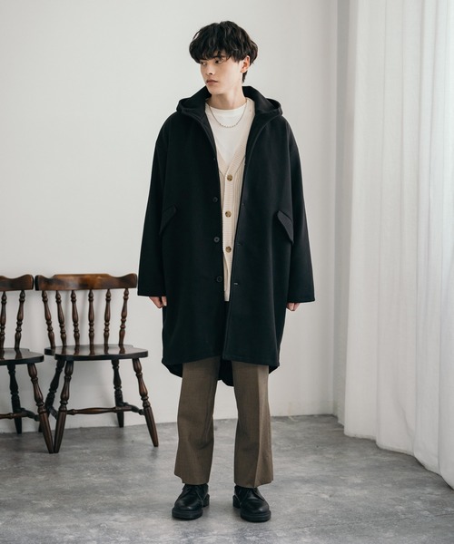 「Rocky Monroe」 モッズコート M チャコール メンズ_画像8