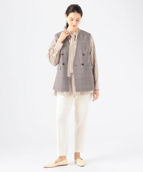 TOMORROWLAND（トゥモローランド） ベスト 34 ブラウン レディース