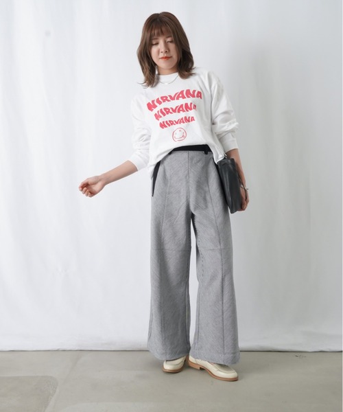 「LUCA/LADY LUCK LUCA」 パンツ 36(S) ブラック レディース_画像5