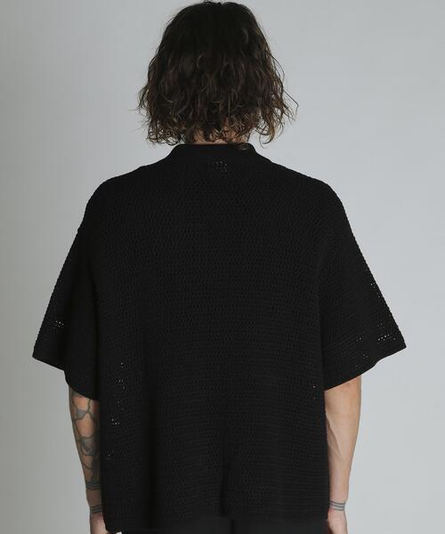 シャツ Schott/ショット/B.S. KNIT SHIRT/ブラックシープ ニットシャツ メンズ レディースの画像