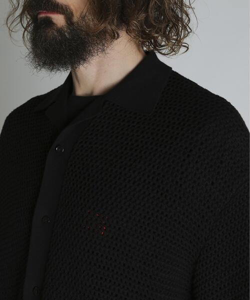 シャツ Schott/ショット/B.S. KNIT SHIRT/ブラックシープ ニットシャツ メンズ レディースの画像
