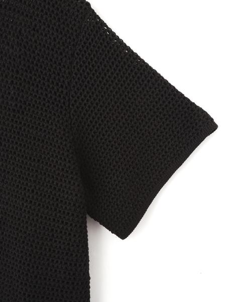 シャツ Schott/ショット/B.S. KNIT SHIRT/ブラックシープ ニットシャツ メンズ レディースの画像