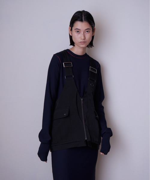 ENOF ブラック ベスト ENOF ベスト FREE ブラック レディース : ZOZOTOWN Yahoo!店 - 通販