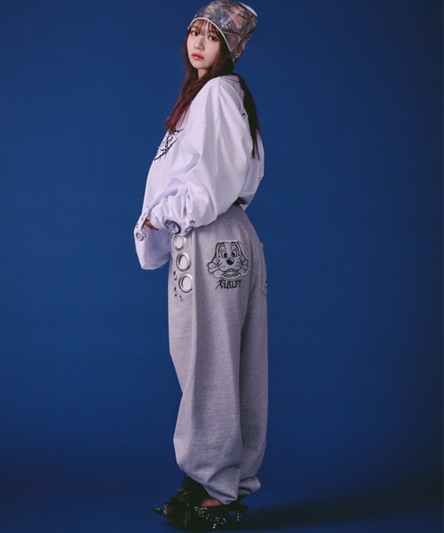 GALFY（ガルフィー） tシャツ 「GALFY」穴あきPUNCH ロンTEE