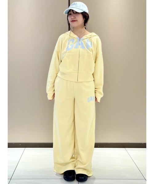 GAP（ギャップ） ワイドパンツ スウェットパンツ ジャージ GAPロゴ