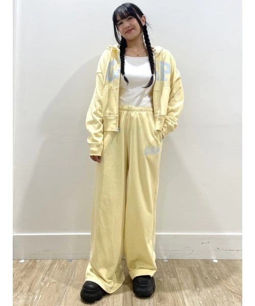 GAP（ギャップ） ワイドパンツ スウェットパンツ ジャージ GAPロゴ