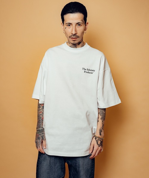 Subciety COFFEE SHOP TEE ⁄ サブサエティ Tシャツ ⁄ 103-40863 | oleh Subciety サブサエティー T [Subciety] [ サブサエティ COFFEE SHOP TEE 半袖 Tシャツ 103-40863