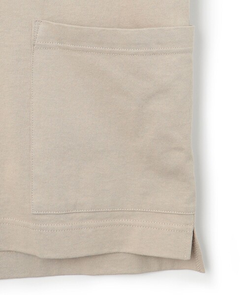 「J.PRESS YORK STREET」 半袖Tシャツ LARGE ブルー メンズ_画像5