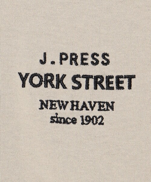 「J.PRESS YORK STREET」 半袖Tシャツ LARGE ブルー メンズ_画像6