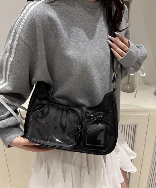 VIBGYOR ショルダーバッグ バッグ oshipic/推し活 クリアポケット付き