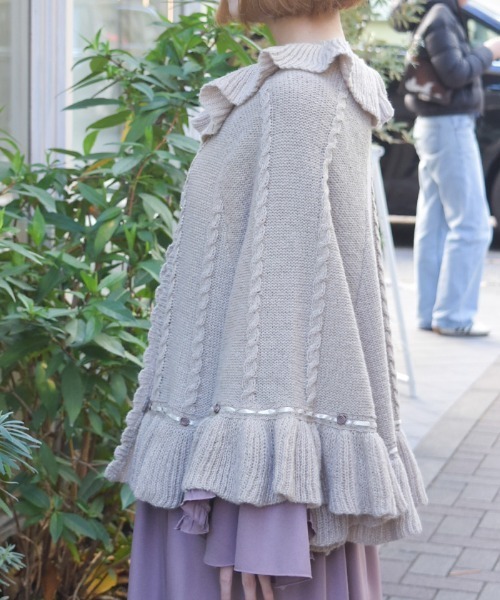 axes femme（アクシーズ ファム） カーディガン ふわふわモヘアニット