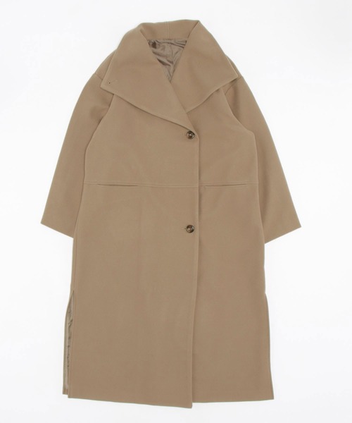 「wee9s」 チェスターコート FREE ベージュ レディース_画像5