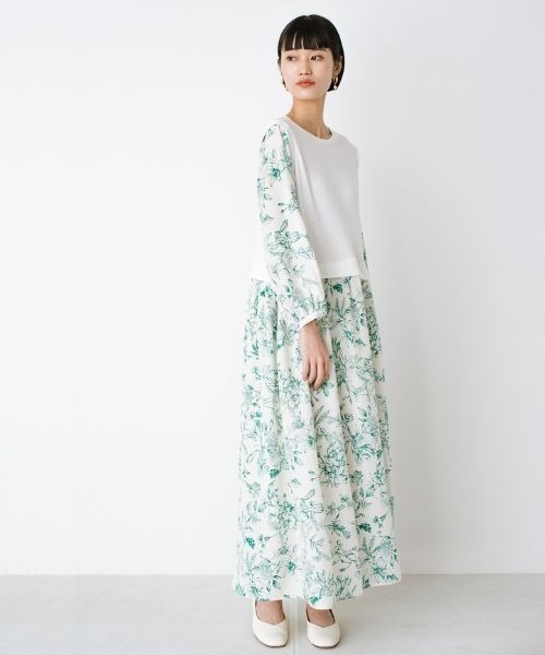 「ANNA LUNA」 ドッキングワンピース MEDIUM ホワイト レディース_画像7