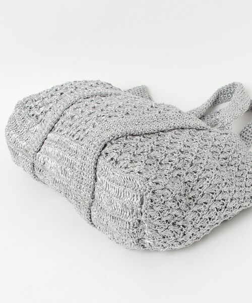 「NE QUITTEZ PAS!」 ハンドバッグ - シルバー レディース_画像3