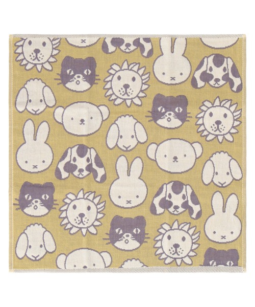 新品未使用。ミッフィー ガーゼ、ハンカチ100枚セット Miffy（ミッフィー） ハンカチ 3重ガーゼハンカチ レディース メンズ