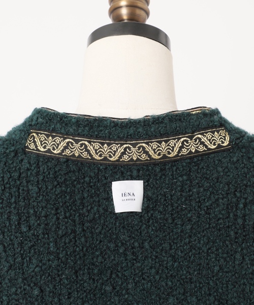 「IENA LA BOUCLE」 ニットベスト FREE ネイビー レディース_画像5