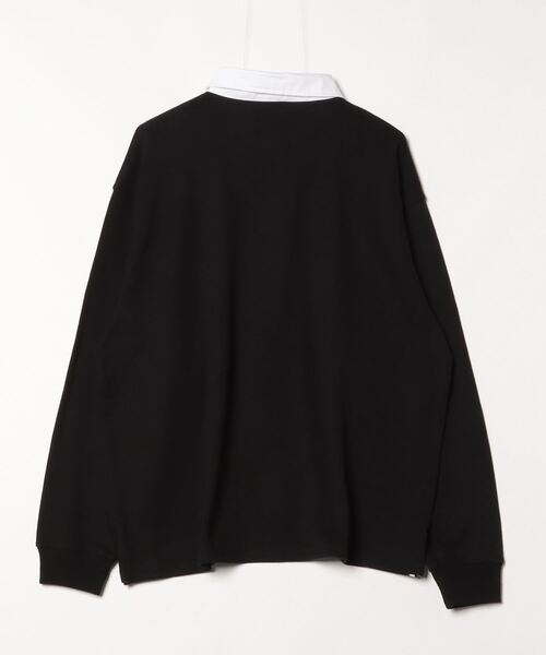 「coen」 「freespeech」長袖ポロシャツ M オフホワイト メンズ_画像2