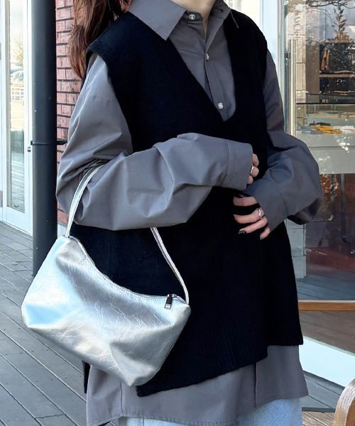 「ISOOK」 長袖シャツ FREE ブルー レディース_画像5