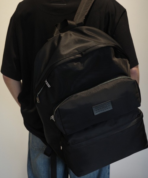 MM6 デイバック リュック MM6 THREE POCKET BACKPACK メンズ