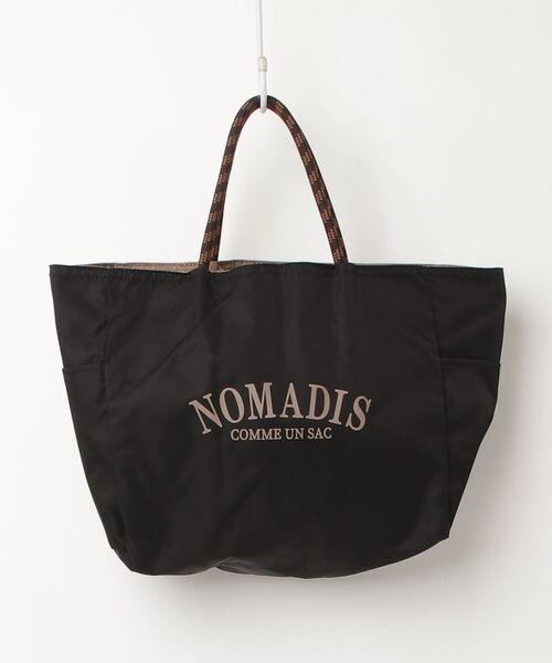 黒 トートバッグ NOMADIS 【新品・タグ付き】ノマディス ブラック レディース ブラック - トートバッグ NOMADIS（ノマディス） バッグ