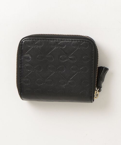 「ANYA HINDMARCH」 財布 - ネイビー レディースの画像