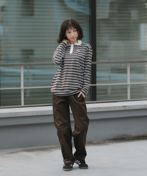 adidas（アディダス） ポロシャツ ポロ レディース メンズ : ZOZOTOWN