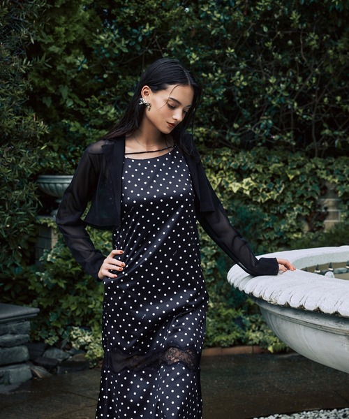 「EIMY ISTOIRE」 ジャケット F ライトグレー レディース_画像4