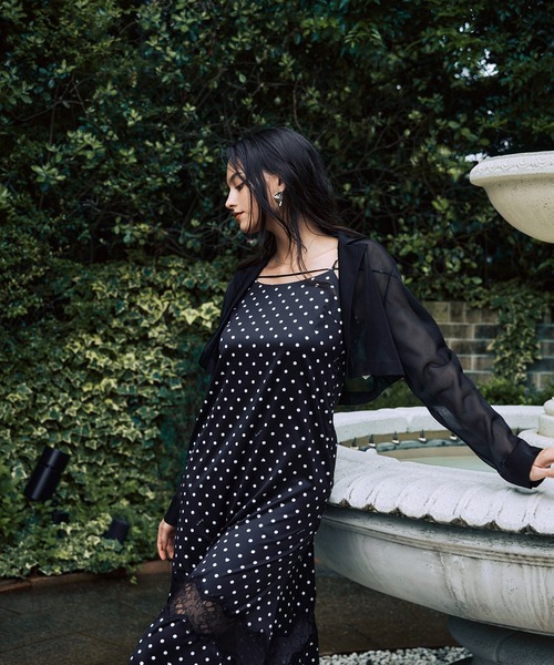 「EIMY ISTOIRE」 ジャケット F ライトグレー レディース_画像6