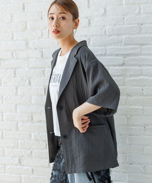 「LAKOLE」 ジャケット MEDIUM アイボリー レディース_画像8
