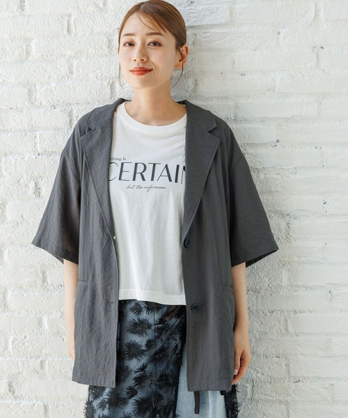 「LAKOLE」 ジャケット MEDIUM アイボリー レディース_画像9