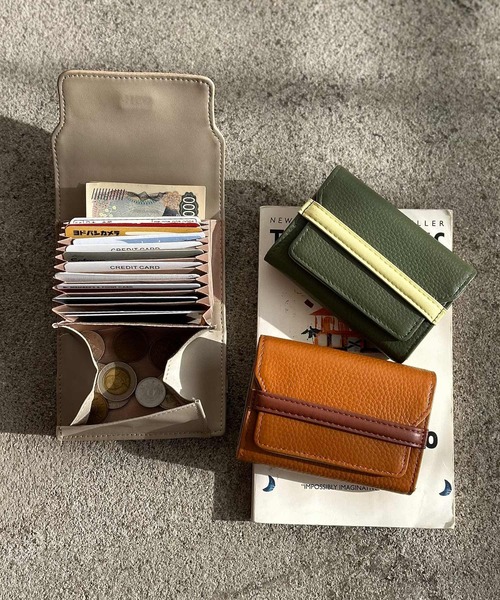 VitaFelice（ヴィータフェリーチェ） ミニ 二つ折り 二つ折り財布 財布