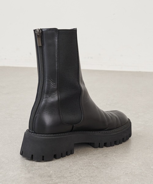 「THE PAUSE」 ショートブーツ 38 ブラック レディース_画像6