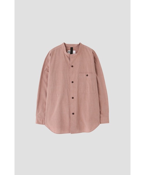 「MHL.」 長袖シャツ SMALL ピンク メンズの画像