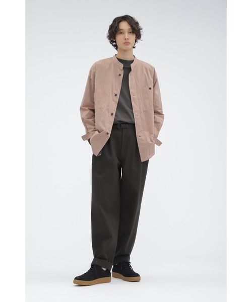 「MHL.」 長袖シャツ SMALL ピンク メンズの画像
