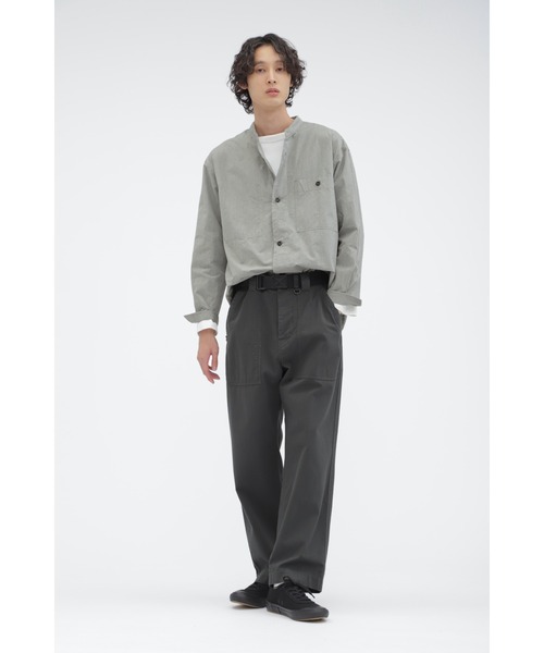 「MHL.」 長袖シャツ SMALL ピンク メンズの画像
