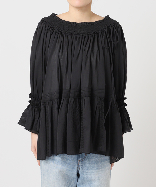 plage（プラージュ） ブラウス シャツ IND VOIL EMB ブラウス