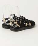 「Teva」 フラットサンダル 7 ブラック ...の詳細画像1
