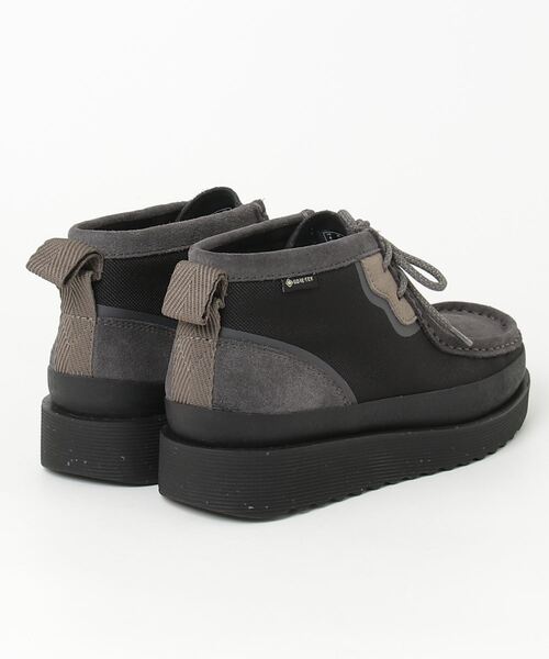 「Clarks」 モカシンシューズ UK10 ブラック メンズ_画像2