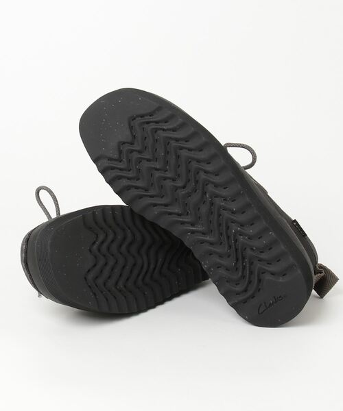 「Clarks」 モカシンシューズ UK10 ブラック メンズ_画像3