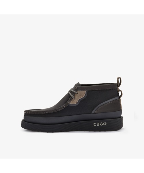 「Clarks」 モカシンシューズ UK10 ブラック メンズ_画像4