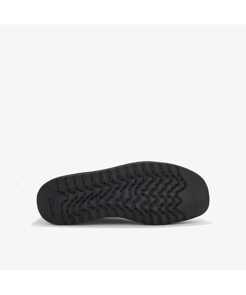 「Clarks」 モカシンシューズ UK10 ブラック メンズ_画像5