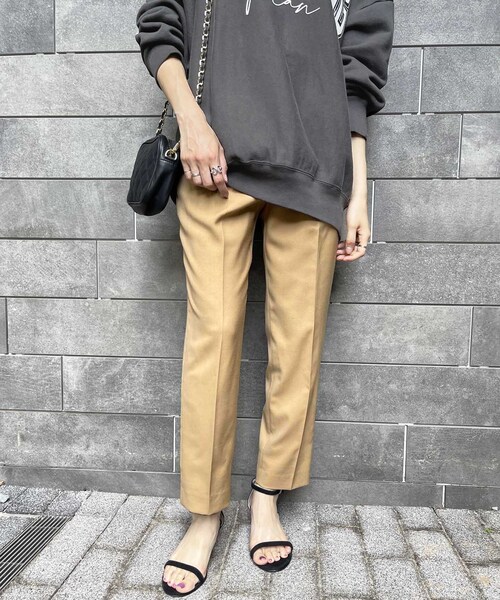 「Spick & Span」 パンツ 40 ブラック レディース_画像2