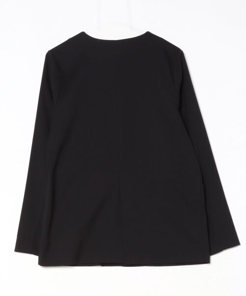 「MARW UNITED ARROWS」 ノーカラージャケット FREE ブラック レディースの画像