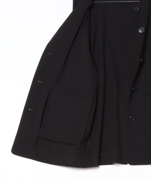 「MARW UNITED ARROWS」 ノーカラージャケット FREE ブラック レディースの画像