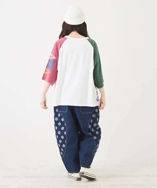 「CUBE SUGAR」 デニムパンツ M ライトブルー レディース_画像7