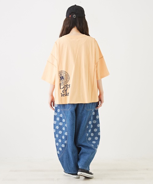 「CUBE SUGAR」 デニムパンツ M ライトブルー レディース_画像9