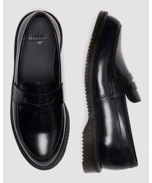 「Dr. Martens」 置き目毛革 - 黒いこと メンズ