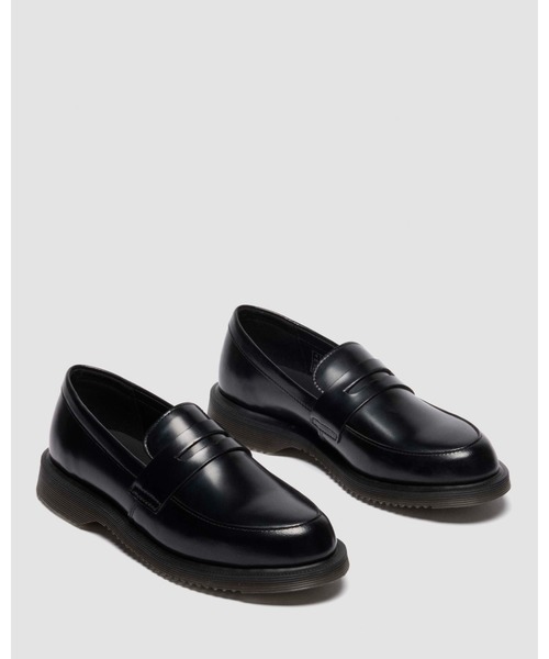 「Dr. Martens」 置き目毛革 - 黒いこと メンズ