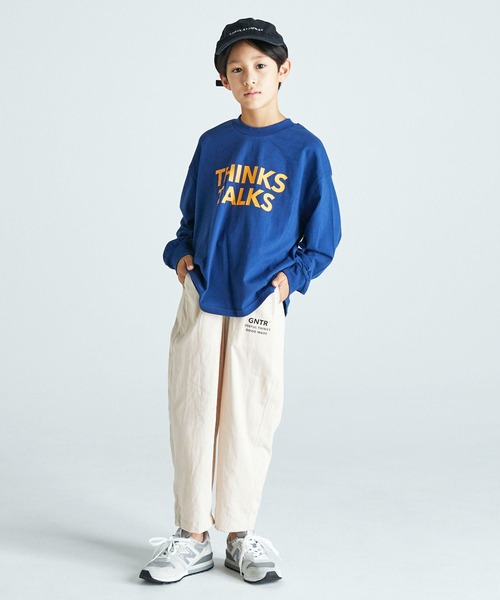 「GENERATOR」 「KIDS」長袖カットソー X-LARGE ブルー キッズ_画像2